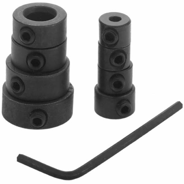 8 st Limitbitar för verktyg och instrument - Ring 3,4,5,6,8,10,12,16 mm Borrstoppssortiment för konsekvent borrning (8-pack)