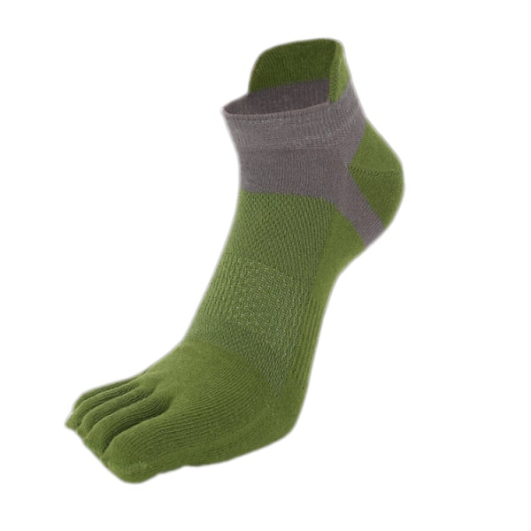 Pustende tåsokker i netting for menn, sports- og fritids-tabi-sokker for menn, hælbeskyttelsessokker for menn (4 par)