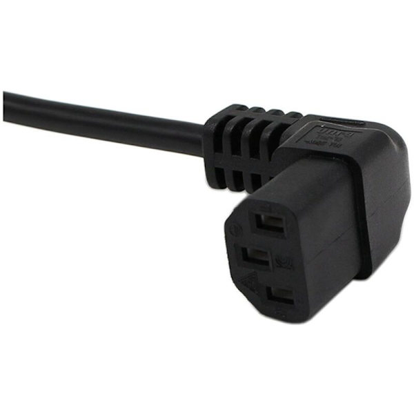 2 kpl 18 cm IEC 320 90 asteen C13 3-napainen naar C14 uros PDU virtajohdon jatkojohto