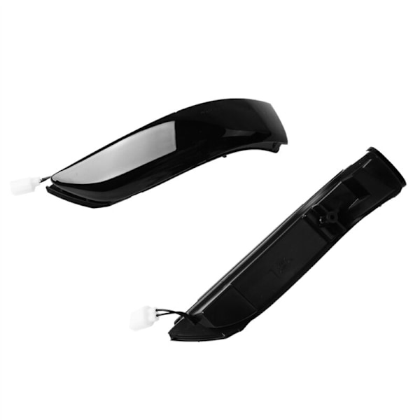 2X Bil Rök Svart Dynamisk LED Blinkers Sidospegel Indikatorljus Lampa för Accord 08-13 RL 06-09
