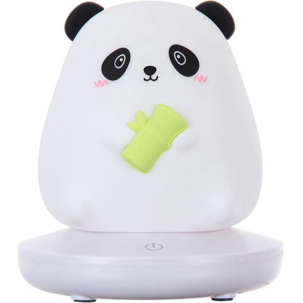 Bedroom Night Light for Kids Cute Animal Led Silicone Lamp Touch Sensor Dimmable Child Holiday Panda