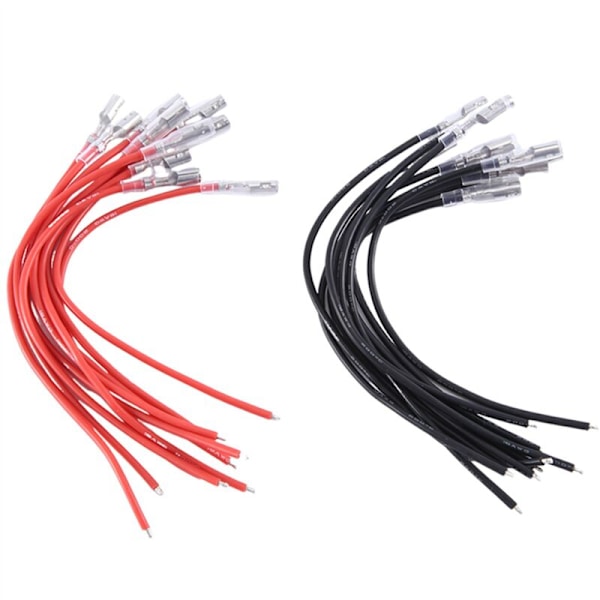 20 stk. 16AWG Silikon 4,0 mm Han og Hun til MN SCX10 TRX4 RC Bil 370/540/775 Børstet Motor ESC