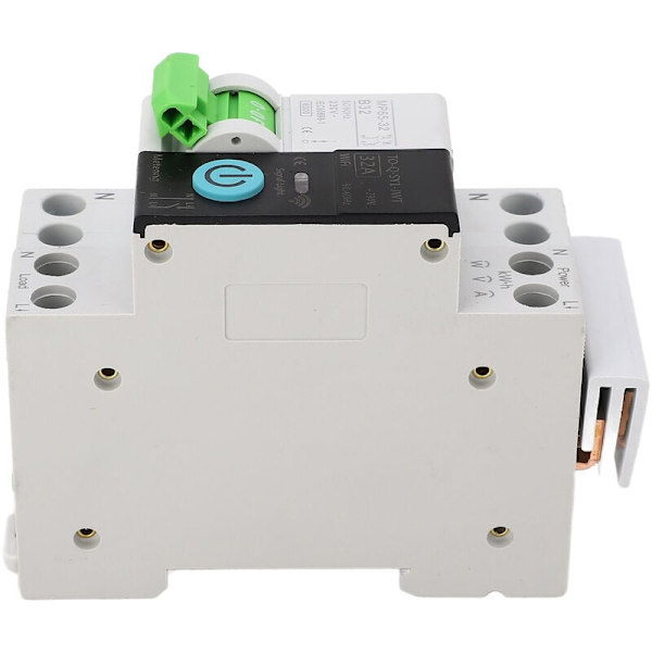 1P+N Smart WiFi Afbryder med 6KA Målekapacitet Fjernbetjening Afbryder 16A AC230V