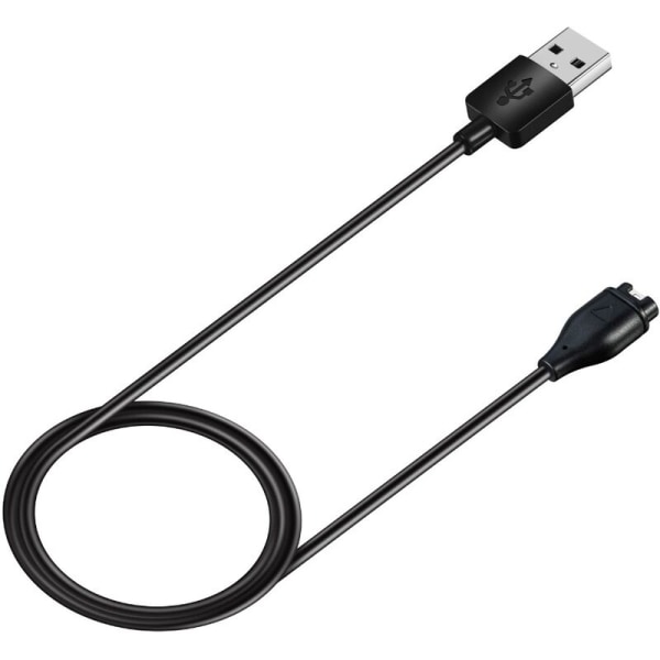 1M USB Hurtiglading Datakabel Strømkabel Laderkabel for Fenix ​​6 6S 6X 5 5S 5X Forerunner