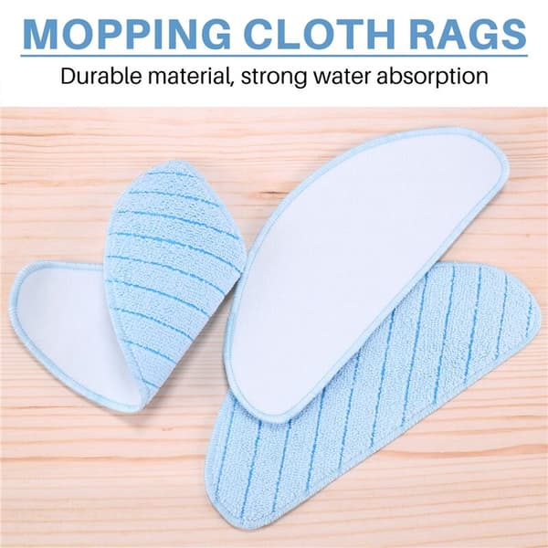 Vaskbare moppputer for DEEBOT OZMO T9 T9 Max T9 T8 støvsuger - Mikrofiberkluter