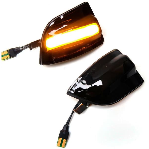2 st dynamiska sidobackspegel LED-indikator blinkers för 2007-2014 C-MAX C394 2008-2012