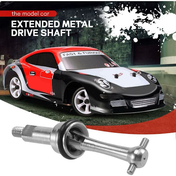 4 stk 2 mm metall universalledd akseltransmisjon CVD utvidet for K969 K979 K989 P929 1/28 RC bil oppgraderingsdeler