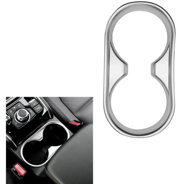 For -5 CX5 2017 2018 ABS Krom Midtkonsoll Koppbærerramme Dekor Deksel Trim