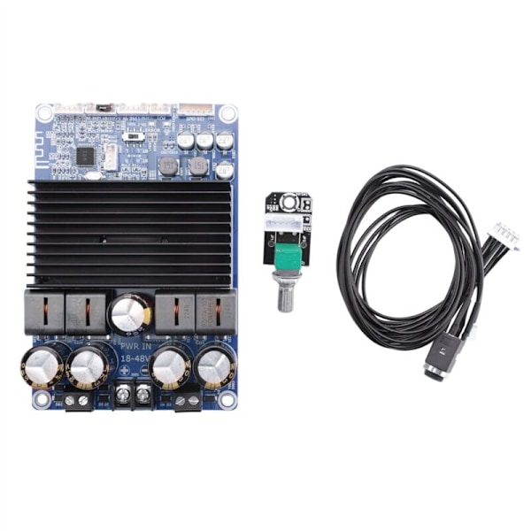 300Wx2 TPA3255 2-kanals hög effekt stereo förstärkarkort Bluetooth 5.0 DC24-48V Klass D digital ljudförstärkare