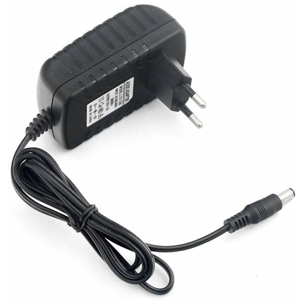 12V 2A strømadapter for LED-stripe lys med EU-standard
