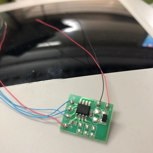 2 stk. DIY skala konstruktion sandbord model kredsløbskort trafiklys signal model HO skala tog jern miniaturer
