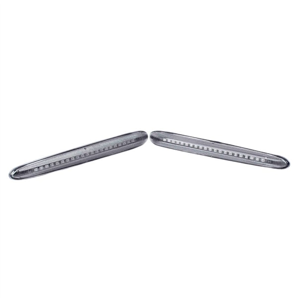 Dynamisk bil LED-lys for sidemarkør blinklystilbehør, 2010-2021, transparent