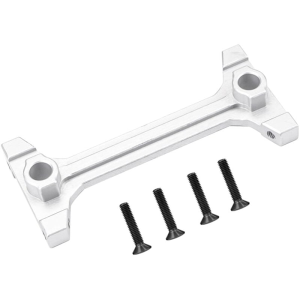 Metall bakre karosseristøttebrakett for 1/6 Axial SCX6 RC bil oppgraderingsdeler, sølv