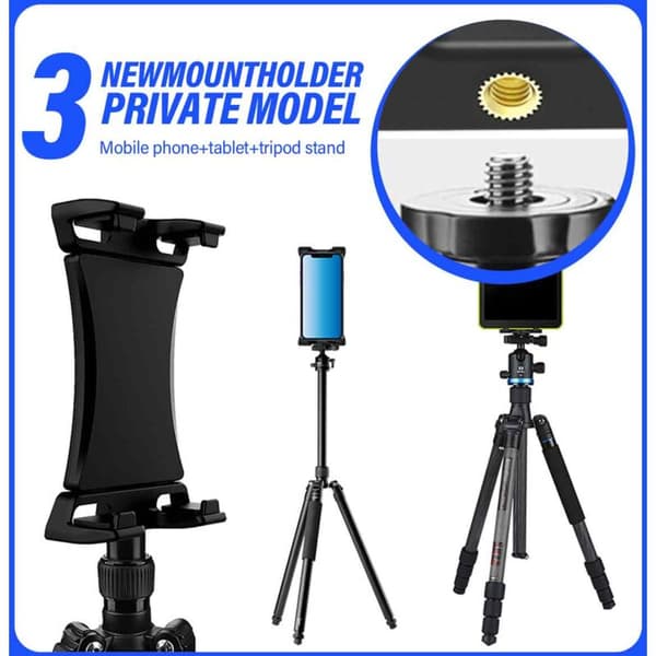 Tabletholder for Dashbord, Skrivebord, Sykkel og Mer