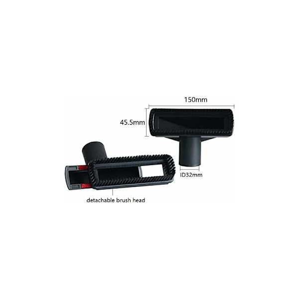 5 kpl Imurin Lisävarusteita - 32mm Puhdistusharja - Raontyökalu 35mm - 32mm Letkun Sovittimella HIASDFLS