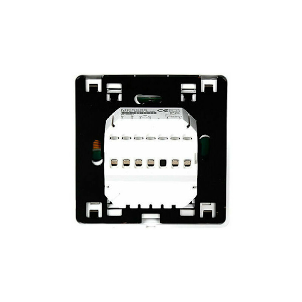 Programmerbar Elektrisk Gulvvarme Termostat 16A med Sonde, Digital Rumtermostat Gulvvarme Regulator LCD Touchskærm