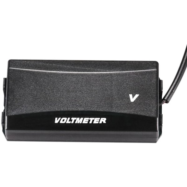 2 stk. Mini LED-display Digital Voltmeter Spændingstester Omvendt Forbindelsesbeskyttelse 12V-80V Rød+Blå