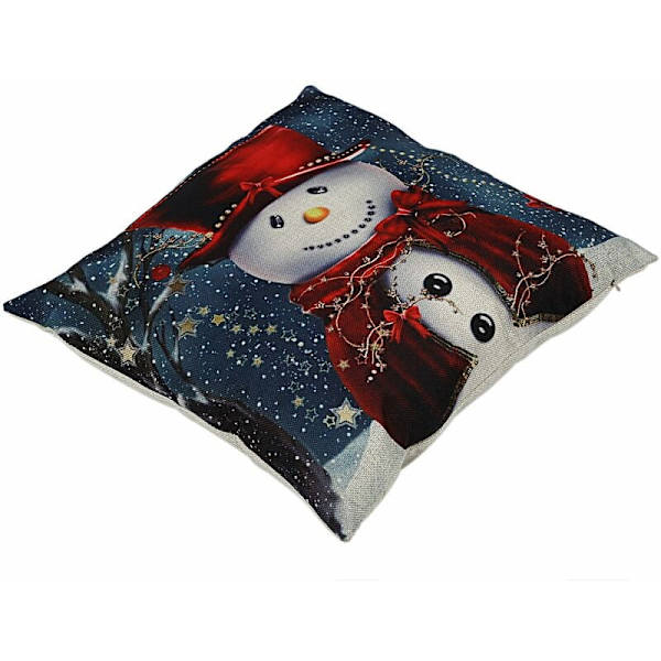 Jul Snögubbe Örngott Kuddfodral Heminredning Design Örngott Örngott