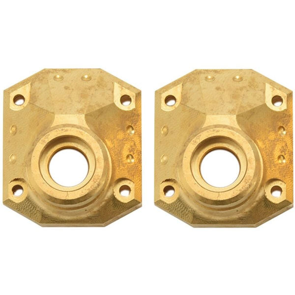 2 st CNC-serie mässings bakaxel differential lock för fjärrkontrollbil på 1/10 Axial Capra UTB uppgraderingsdelar tillbehör