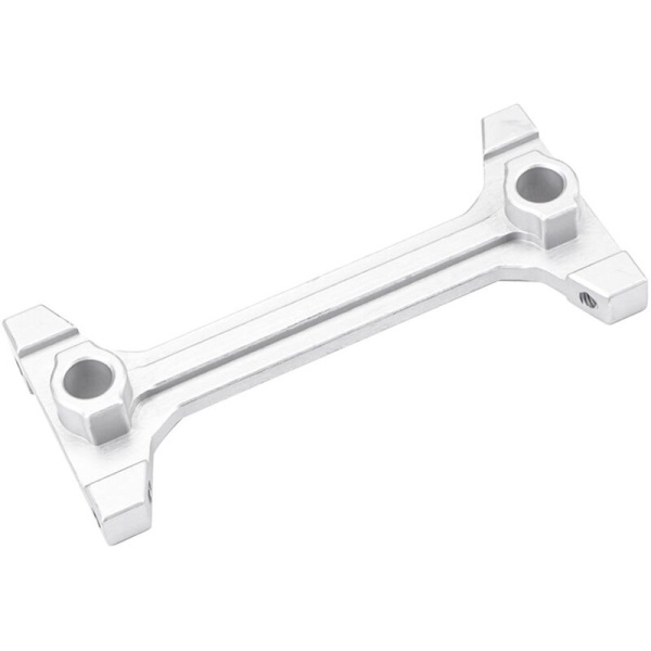 Metall bakre karosseristøttebrakett for 1/6 Axial SCX6 RC bil oppgraderingsdeler, sølv
