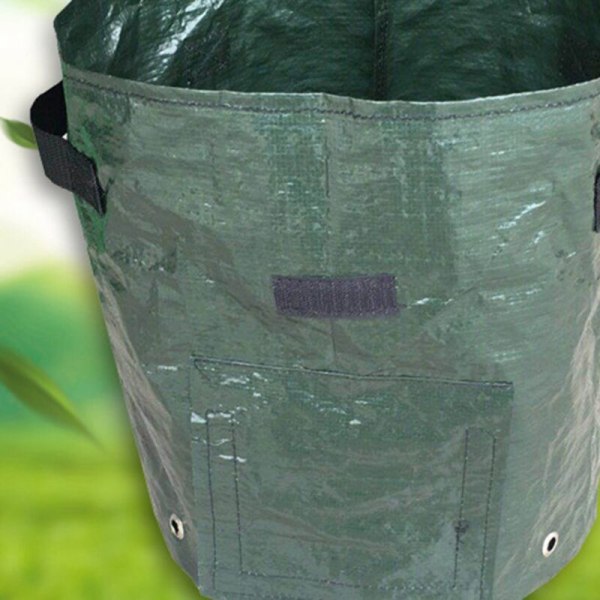 6 Pakke 7 Gallon Potet Groposer, Tykke PE Stoff Plantepotter med Håndtak, Potetplanterposer for Grønnsaker
