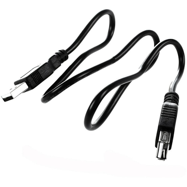 Svart USB hann til 0,6 M dataadapterkabel for forlengelse