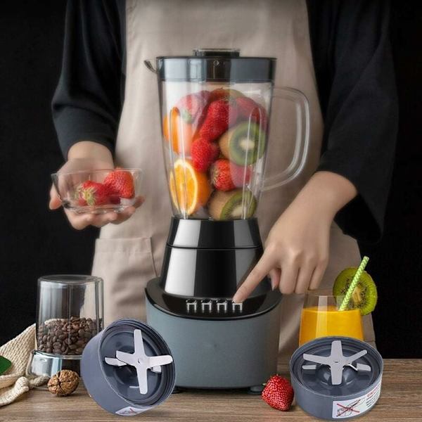 Reservdel för NutriBullet 600/900W(900W) Blender - Bas med extraktionsblad i rostfritt stål