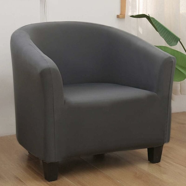 Stretchbar Stolskydd, Lätt att Installera och Tvätta, Stolskydd med Armstöd Chesterfield Stolskydd för Bar, Vardagsrum