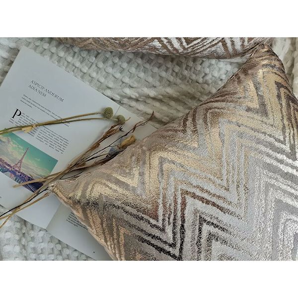 2 stk putetrekk putevar moderne stil putebeskytter dekorasjon hjem stue soverom for sofa kontorstol størrelse 45 x 45 cm, kaffe