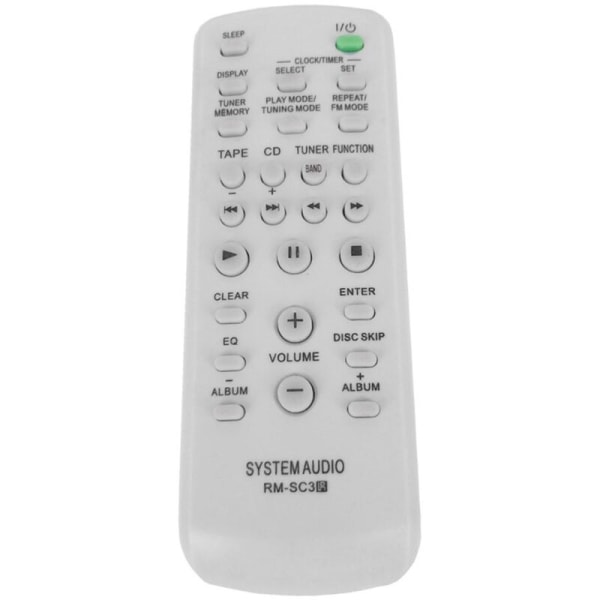 Fjernkontroll for CD HIFI-lydsystem -SC3 -SC30 -SC50 -SC55 MHC-RG29 MHC-RG490S -EH10 -U1 -CPZ1