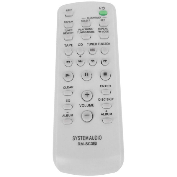 Til CD HIFI-lydsystem Fjernbetjening -SC3 -SC30 -SC50 -SC55 MHC-RG29 MHC-RG490S -EH10 -U1 -CPZ1