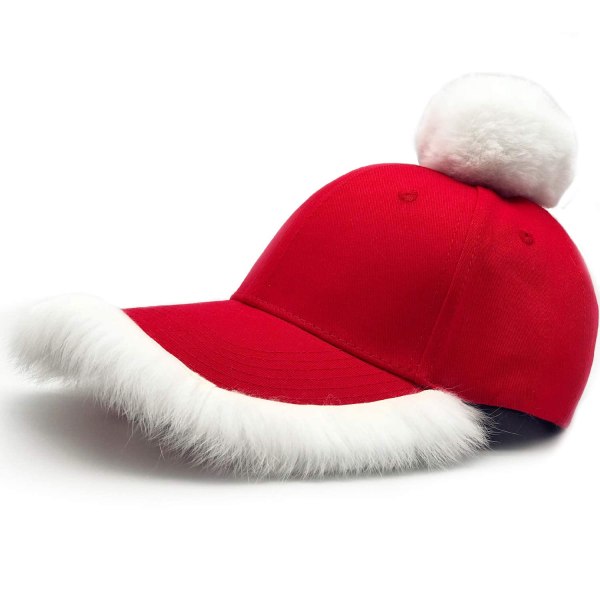 Juhlava Joulupukin cap! Hauska joulupukin hattu Säädettävä muoti Joulupukin cap