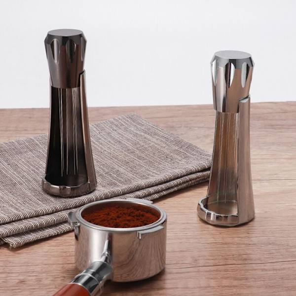 Kaffestirrer, WDT-verktøy Espresso-omrøring Dispenserverktøy Kaffe Pulver Håndtamper Dispenser Sølv