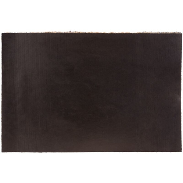 Luonnollinen kookosmatto sisäänkäynnille kukkakuviolla 60 x 40 cm