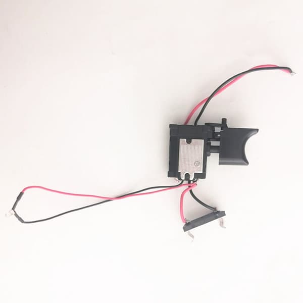 7,2V-24V Drill Speed ​​Controller Drill Switch Lithium Battery Cordless Drill Speed ​​Control Trigger Switch med lys