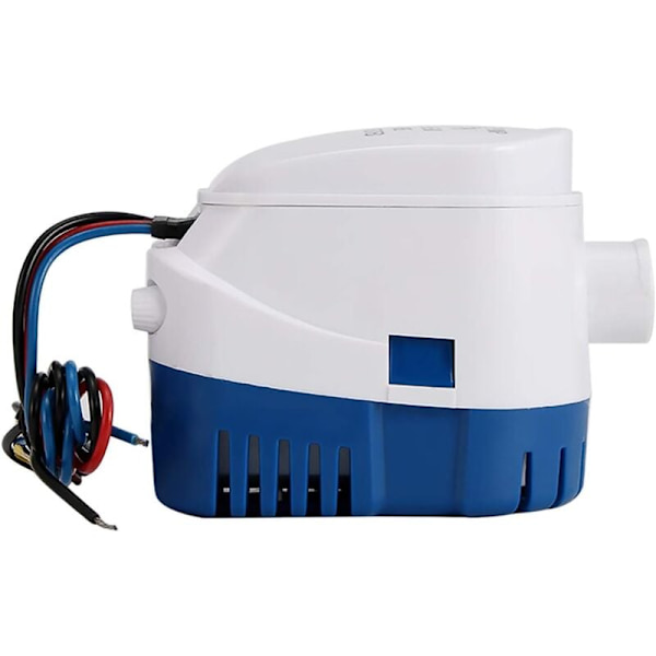 Länspumpar, 12V 1100GPH Automatisk Länspump Automatisk Tyst Vätskevattenpump för Marin Länspump Vattenpump för Båtar, Dammar, Simbassänger