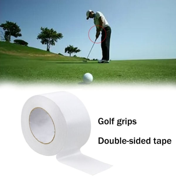 Lämplig för högviskositetslim, lätt att riva, dubbelsidig tejp för golfklubbor, 20 mm x 50 m