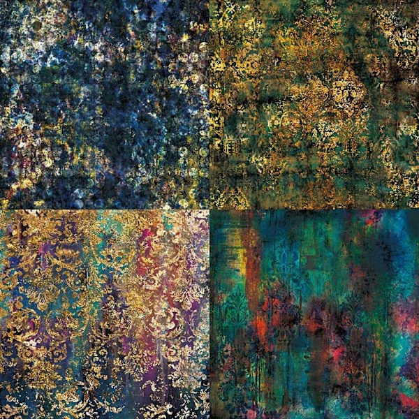 Album Paper, 24 arkkia sekoitettua väripaperia, 6 tuumaa x 6 tuumaa D