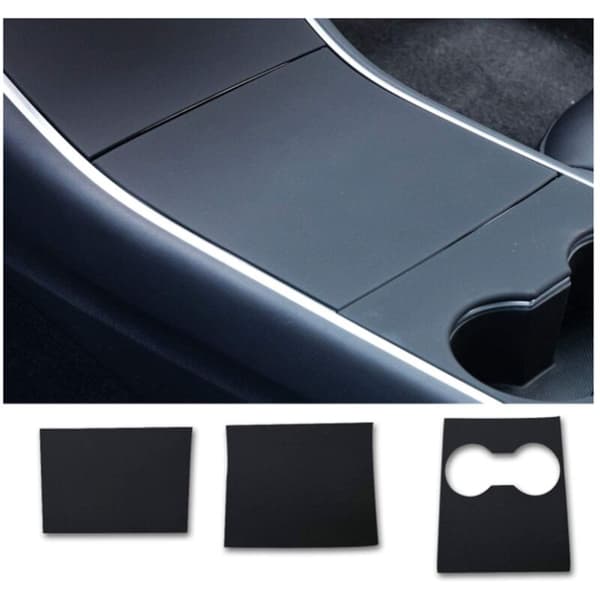 Center Console Wrap, för Model 3 Center Console Protective Film Cover Panel Interior Decoration