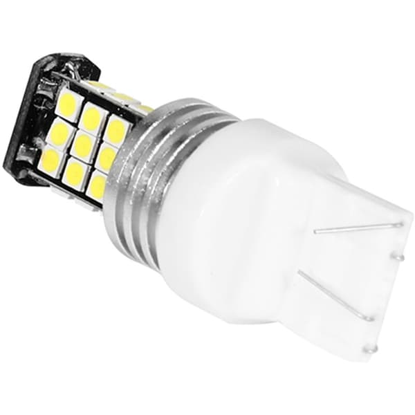 2 stk. Led pære forlygter 24Smd bil baklys bøjning dansende lys blinklys dekoder baklys T20