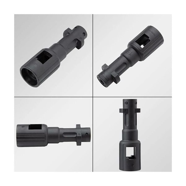 1 x Adapter for høytrykksvasker bajonett, Vaskemaskin tilbehør, Vaskemaskin kobling for Lavor Kew Nilfisk Alto til Karcher K serie høytrykksvaskere