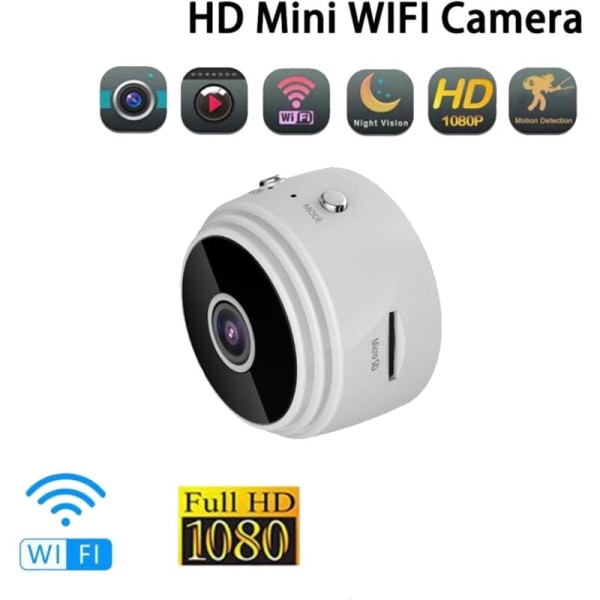 A9 Mini Kamera 1080P IP Kamera Smart Home Sikkerhed Magnetisk Trådløs Mini Camcorder Overvågning Wifi Kamera