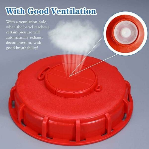 IBC Tanklock 163mm Tanklock 1000l IBC Tanklock IBC Tote Lock Ventilerad IBC Vattentanklock för 1000L Vattentank