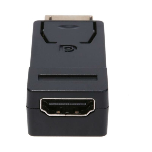 Displayport till DP-hane adapterkonverter DP-kontakt adapter 1080P Plug and Play