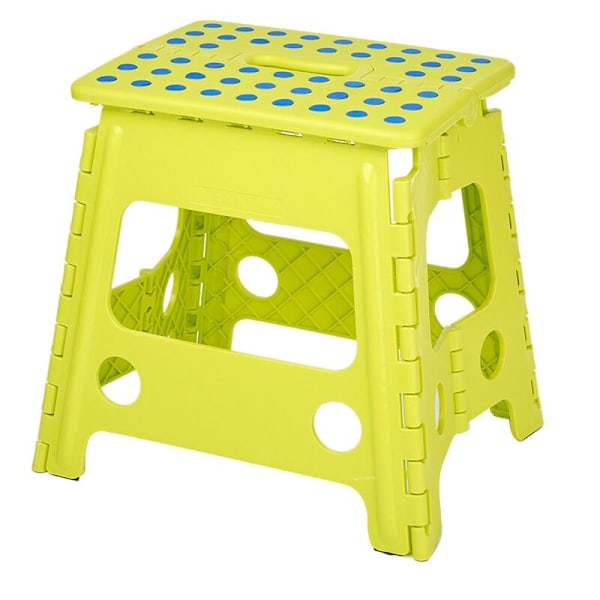 Fällbar trappsteg bärbar stolssits för badrum kök trädgård camping barn handtag bärbar fällbar pall,C