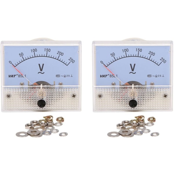 Peke-AC-voltmeter-panel-voltmeter-tester-måler-måler-AC-0-250V-for-CNC-maskiner-verktøy-instrumenter-osv