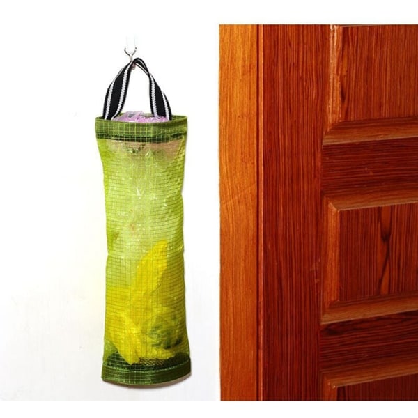 4-pack matkassehållare förvaring dispenser kök organizer tygväska i -gul