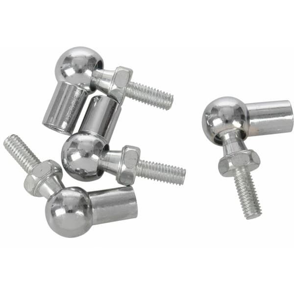 6 mm hanegängad L-typ kulled kulledlager 4 st