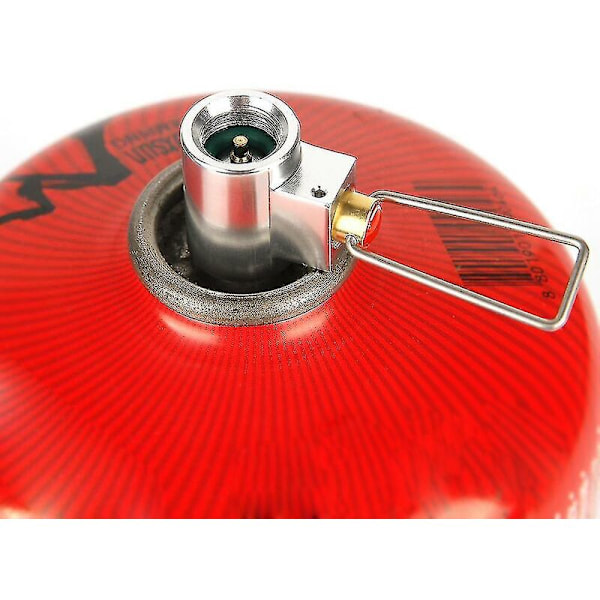 Adapter for utendørs gasskomfyr - Flat Gas Adapter Valve, Gassbeholder-omformer, Shifter Cyr Adaptersett