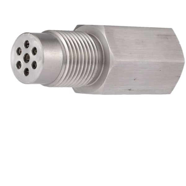 1 stk. motorlys O2 iltsensor afstandsholder adapter bøsning integreret M18X1.5 katalysatoromformer kontrol reparation